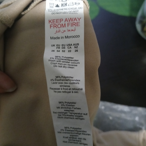 BOOHOO high waist belted wide leg trouser - Picture 6 of 6